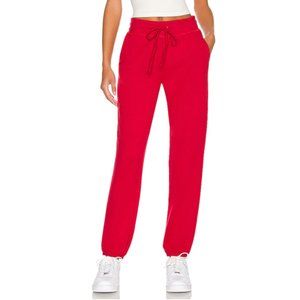 Beyond Yoga Weekend Pant - Cozy Fleece - so soft! - Medium - RED